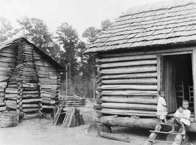 Log Cabins in Thomasville, Florida by American Photographer